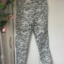 jeans Zara high rise skinny animal print size 12 Image 2