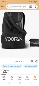 car seat travel bag