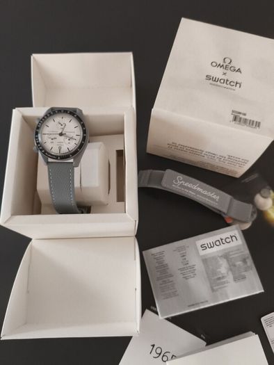 Omega + Swatch Speedmaster Moon watch