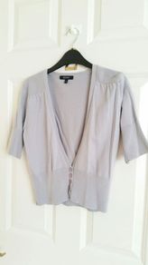 Light Grey Cardigan - Size 8