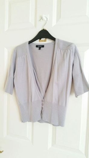 Light Grey Cardigan - Size 8