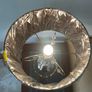 Two Bedside Lamps - chrome stands with black chiffon pleated shades with crystals. Still in wrapping, never used. Image 7