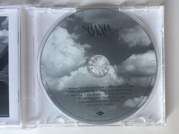 Shania Twain [2017] Shania Now (CD Album)