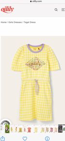 Oilily tegal dress and socks age 10 like new!