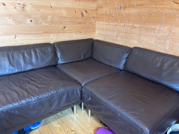 Corner Leather Couch