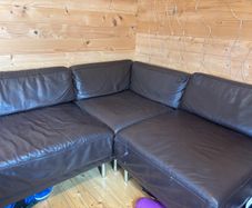 Corner Leather Couch