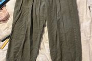 linen trousers