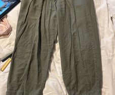 linen trousers