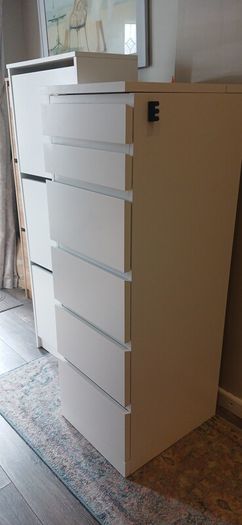 chest draw + shoe rack