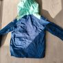 Tribord kids 3-in-1 waterproof jacket with fleece - blue and mint 12 yrs Image 2