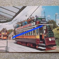 Postcard of Tram 102 from Newcastle