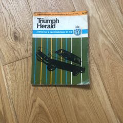 Triumph Herald Workshop Book