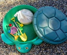 Smyth's Toys store Turtle Sand Box