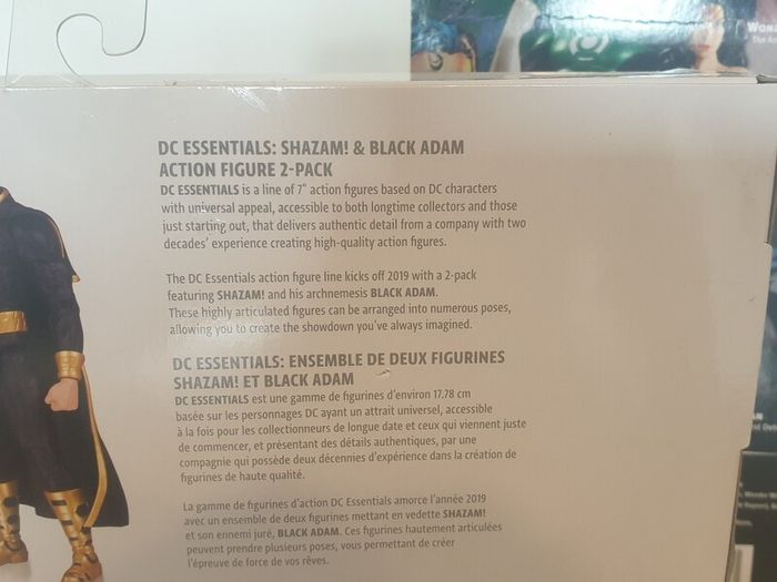 DC Direct Shazam and Black Adam And X1 Batman Justice league icons