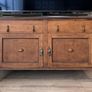 Antique oak sideboard / TV stand Image 2
