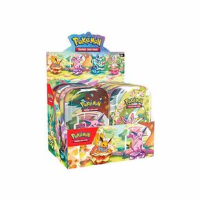 42pcs/set Iron Metal Box Pokemon TAKARA TOMY Battle Toys Lost Origin Pokemons Box with Pikachu Game Anime Bank Cards for Children