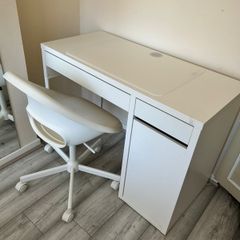 ikea desk and chair