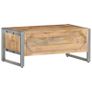 Coffee Table 95x50x40 cm Rough Mango Wood Image 6