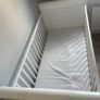 White Sleigh Cot Bed Image 3