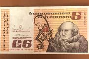 Irish Five Pound Punt Note