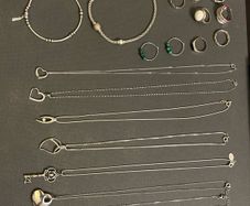 sterling silver Joblot of jewellery