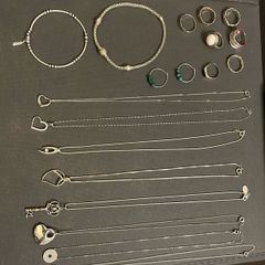 sterling silver Joblot of jewellery