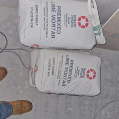 Lime plaster