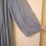 Mid blue linen tunic Image 2