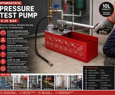 Hydrostatic Pressure Test Pump 25 Bar