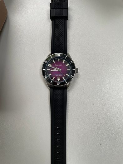Dryden Pathfinder Automatic - Limited Magenta Dial (Watch + Box + Papers)