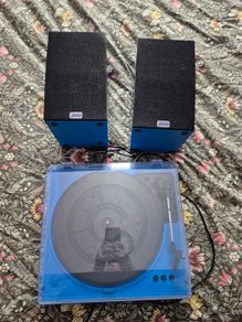 Jam record player and speakers