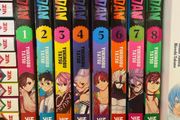 Dandadan manga volumes 1-8