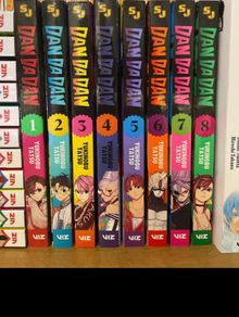 Dandadan manga volumes 1-8