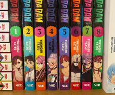 Dandadan manga volumes 1-8
