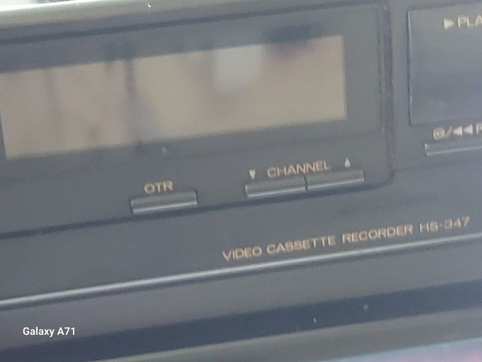 Mitsubishi Video Cassette Recorder Model HS-347E, no remote, in excellent cosmetic condition