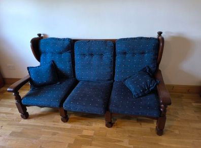 3 seater lounge + 2 airchairs