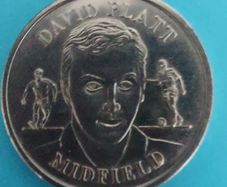 England  DAVID PLATT 1996 Official England Squad