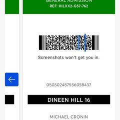 3 hill 16 tickets cork vs Galway semi