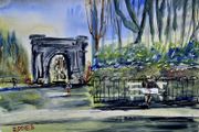 Stephen's green watercolour