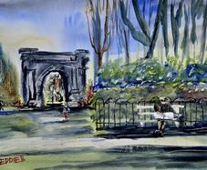 Stephen's green watercolour