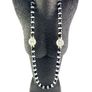 Art Deco Style Glass Beaded Necklace Image 3