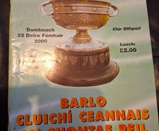 Gaa Programmes Kildare County Final 2000 Kilcock V Moorefield