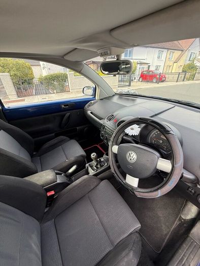 Blue Volkswagen Beetle