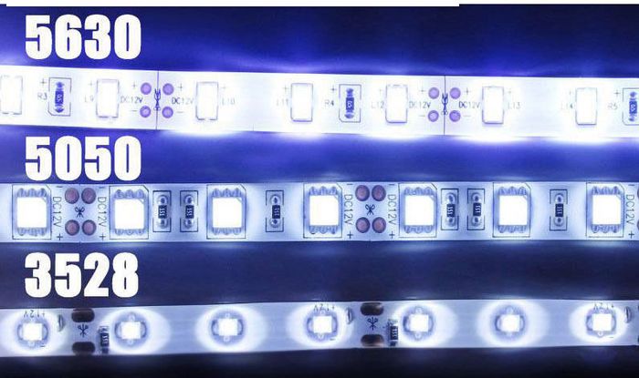 5m Smd 5630 Cool White 300 Led Strip + POWER SUPPLY - 2x BRIGHTER Than 5050 Led Strips