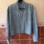 Maje Rhinestone Denim Shirt - Size 2 Image 2