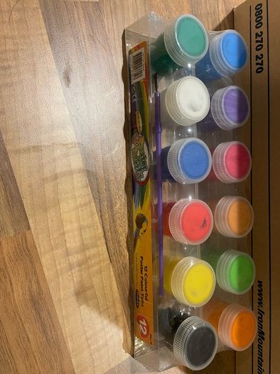Paints and paint brushes