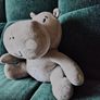 Baby Hippo Soft Toy Image 2