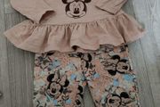 Baby girl Next Minnie Mouse outfit 6-9M