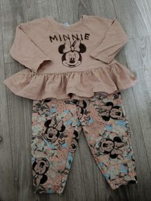 Baby girl Next Minnie Mouse outfit 6-9M