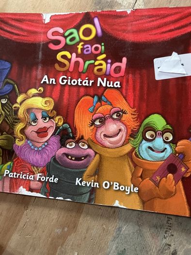 2 large books - as Gaeilge